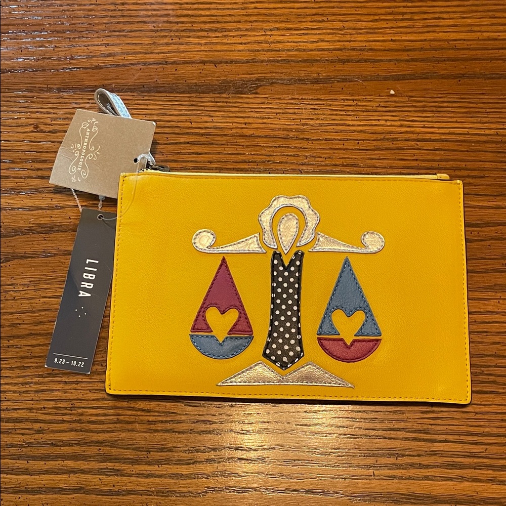 Anthropology Libra Zip Pouch